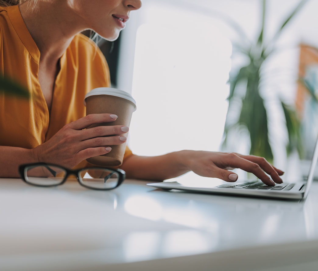 Woman on laptop